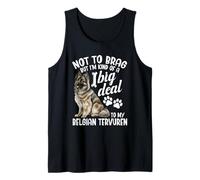 Belga Tervuren Amante Cane Proprietario Big Deal Belga Tervuren Canotta