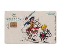 Belgacom Johan e Pirlouit Telecard da collezione (2002)