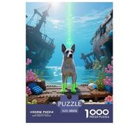 Belgian Malinois 1000 Pieces Jigsaw Puzzle Fun Cute Pets Puzzle for Adults for Adults from 14 Years Educational Gift for Children Jigsaw Games 38x26cm/1000pcs