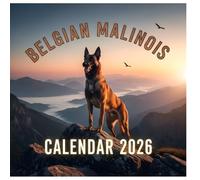 Belgian Malinois Calendar 2026: Square Shepherd Planner & Organizer for K9 Owners, Working Dog Agenda with Training Schedule