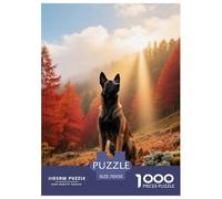 Belgian Malinois, Gioco Di Puzzle Da 1000 Pezzi, Attività Conviviale Per La Famiglia, Regalo O Souvenir, Adatto Dai 10 Anni, Pet Dog, 70x50cm/1000pcs