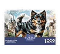 Belgian Malinois Jigsaw Puzzle Impossibili 1000 Pezzi Decorazione Per La Casa. Rilassamento E Intelligence Per Adulti E Ragazzi Da 14 Anni 38x26cm/1000pcs