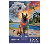 Belgian Malinois Jigsaw Puzzle Impossibili 1000Pcs Decorazione Per La Casa. Rilassamento E Intelligence Per Adulti E Ragazzi Da 14 Anni 70x50cm/1000pcs