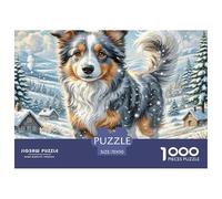 Belgian Malinois Puzzle 1000 Pezzi Per Adulti E Bambini Da 14 Anni E Più Impegnativo E Difficile Giochi Rilassamento E Intelligence,Idea Regalo Uomo E Donna 70x50cm/1000pcs