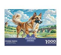 Belgian Malinois Puzzle Impossible 1000Pcs Decorazione Per La Casa. Giochi Rilassamento E Intelligence Per Adulti E Ragazzi Da 14 Anni 38x26cm/1000pcs