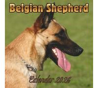 Belgian Shepherd Calendar 2026: 12 Months Organizer For Home & Office From January to December