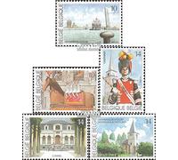 Belgio 2429-2433 (Completa Edizione) MNH ** MNH 1990 Turismo (Francobolli per i Collezionisti) Uniforme/Costumi