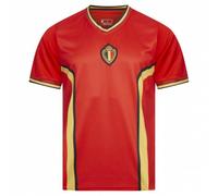 JELEX Retro History - Maglia da uomo, con logo ricamato e maniche corte, design nostalgico per gli appassionati di calcio, ideale per collezionisti, belgio, S