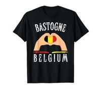 Belgium Flag Heart Bastogne City Maglietta