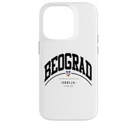 Belgrado Serbia Capitale vacanza a Belgrado regali Custodia per iPhone 14 Pro