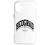 Belgrado Serbia Capitale vacanza a Belgrado regali Custodia per iPhone 16 Plus