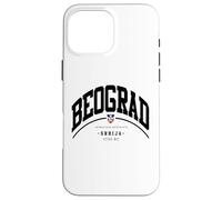 Belgrado Serbia Capitale vacanza a Belgrado regali Custodia per iPhone 16 Pro Max