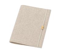 Beliah - Custodia per passaporto della mamma in feltro, organizer per la gravidanza, regalo per donne incinte, portadocumenti (beige senza stampa)