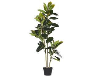 Beliani Accessorio Decorativo per Interni Pianta Finta in Materiale Sintetico 134 cm Ficus