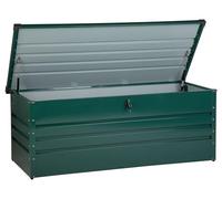 Beliani Cesta da giardino in acciaio verde scuro 165 cm