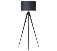 Beliani Lampada da pavimento moderna nera Stiletto