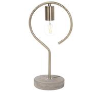 Beliani Lampada da tavolo in ottone