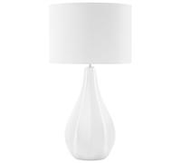 Beliani Lampada da tavolo moderna in colore beige chiaro