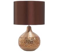 Beliani Lampada da tavolo moderna in colore marrone