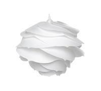 Beliani Lampadario con Paralume a Forma di Fiore Bianco Tipo Rosa a 1 Luce