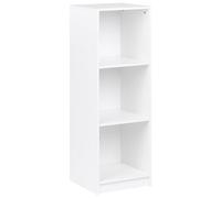 Beliani Libreria a 3 ripiani in truciolare 40 x 40 cm Bianca
