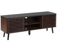 Beliani Mobile TV in Colore Legno wenge Perth