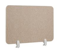 Beliani Pannello Divisorio Fonoassorbente in PET 80 x 50 cm Beige Wally