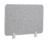 Beliani Pannello Divisorio Fonoassorbente in PET 80 x 50 cm Grigio Wally