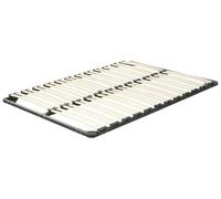 Beliani Rete matrimoniale a 48 doghe 140x200cm senza gambe