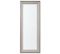 Beliani Specchio da parete in color argento 50 x 130