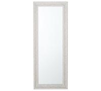 Beliani Specchio da parete in color beige/argento 50 x 130 cm
