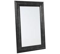 Beliani Specchio moderno da parete con cornice nera - 61x91cm -