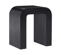 Beliani Tavolino dal design scandinavo moderno in MDF nero