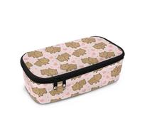 Belidome Astuccio di grande capacità con scomparti per penne per bambini per il rientro a scuola, Modello Capibara, Taglia unica, Organizer per borse