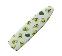 Belidome - Copriasse da stiro con disegno di avocado resistenti al surriscaldamento e alle macchie, taglia regolabile S-2XL