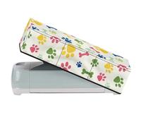 Belidome Dog Paws - Organizer per macchina fustellata, impermeabile, motivo a osso, per macchina da taglio