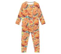 Belidome Pigiama carino Capybara per ragazzi e ragazze 3-16 anni pigiama set 2 pezzi, Modelli Capibara, 9-10 Years