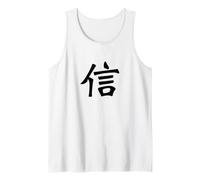 Belief Kanji/Calligrafia Giapponese Cinese Faith Design Canotta