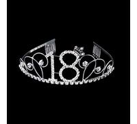 Belietti di gioielli per capelli Tiara corona per donne Cryirconia Crycronia Crystals Queen Princess Wedding Crown Crown Bridal Women Accessori per capelli Gioielli Sapphire Royal Princess Tiara