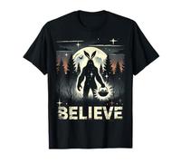 Believe Bigfoot Easter Bunny - Cryptid Sasquatch Maglietta