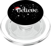 Believe Christmas - Cappello da Babbo Natale PopSockets PopGrip per MagSafe