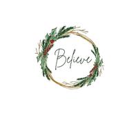 Believe Christmas Journal: A Christian Christmas Notebook, Reflect, Pray, and Renew Your Belief in Christ