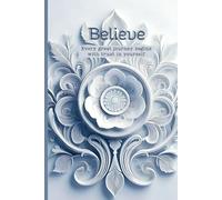 Believe: Every great journey begins with trust in yourself