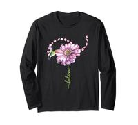 Believe Hummingbirds And Flowers Bird Lovers Gift Maglia a Manica