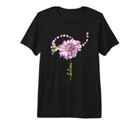 Believe Hummingbirds And Flowers Bird Lovers Gift Maglietta Premium