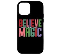 Believe In Magic Inspirational Positive Citazione Custodia per iPhone 12 mini