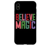 Believe In Magic Inspirational Positive Citazione Custodia per iPhone XS Max