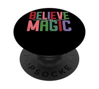 Believe In Magic Inspirational Positive Citazione PopSockets PopGrip Adesivo
