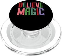 Believe In Magic Inspirational Positive Citazione PopSockets PopGrip per MagSafe