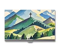 Believe in porta biglietti da visita, super leggero, portatile, in lega di alluminio, organizer per carte di credito, sottile, professionale, per lavoratori in ufficio, uomini e donne